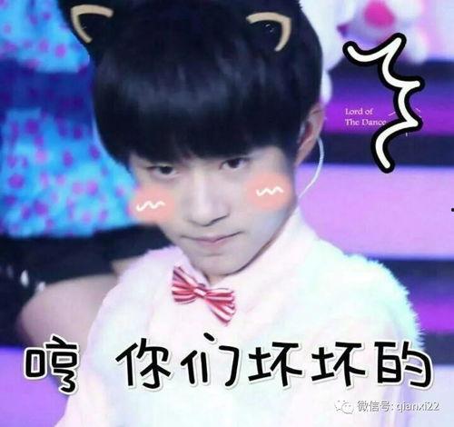 千玺表情包大全,笑点满满，表情丰富